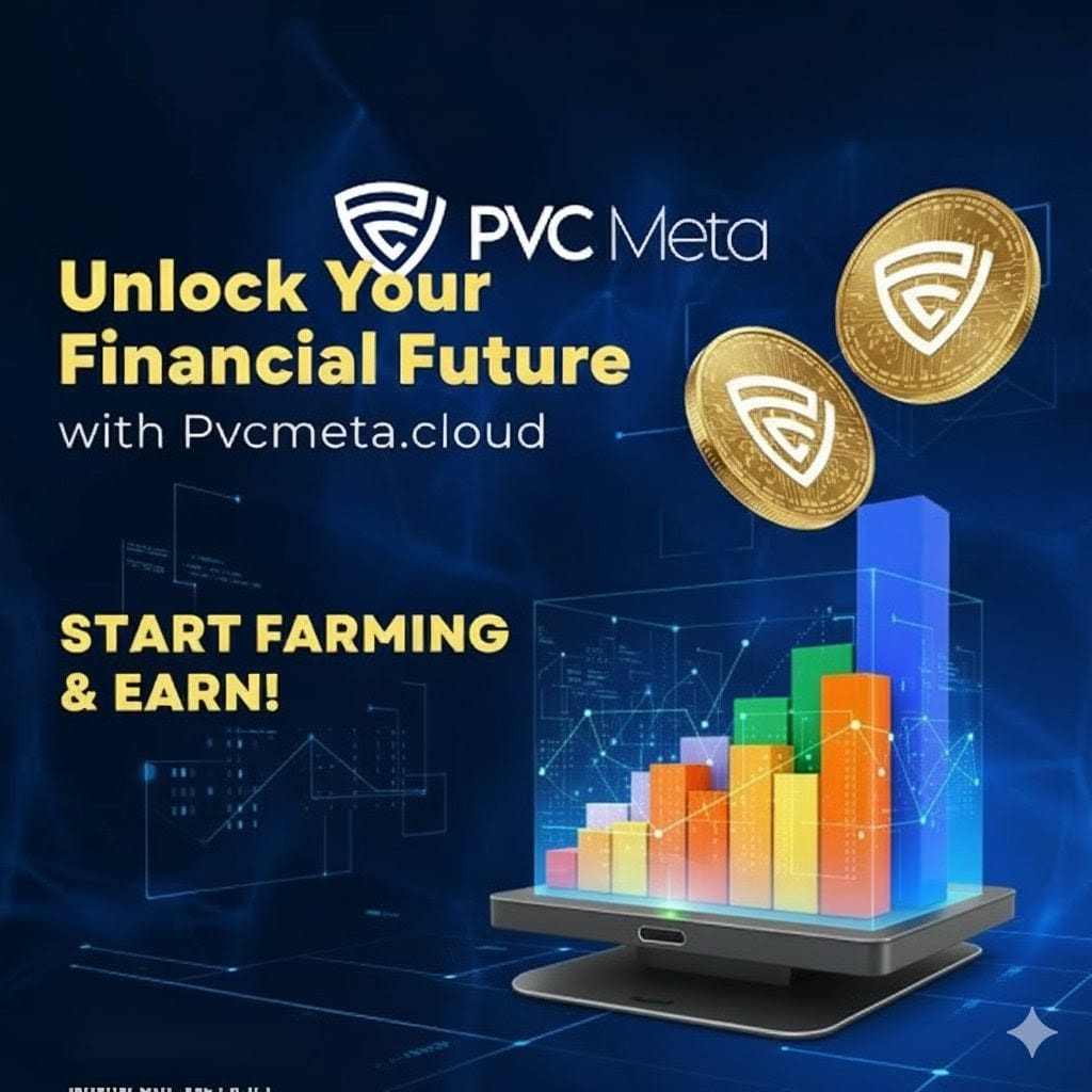PVC META token farming promotional banner